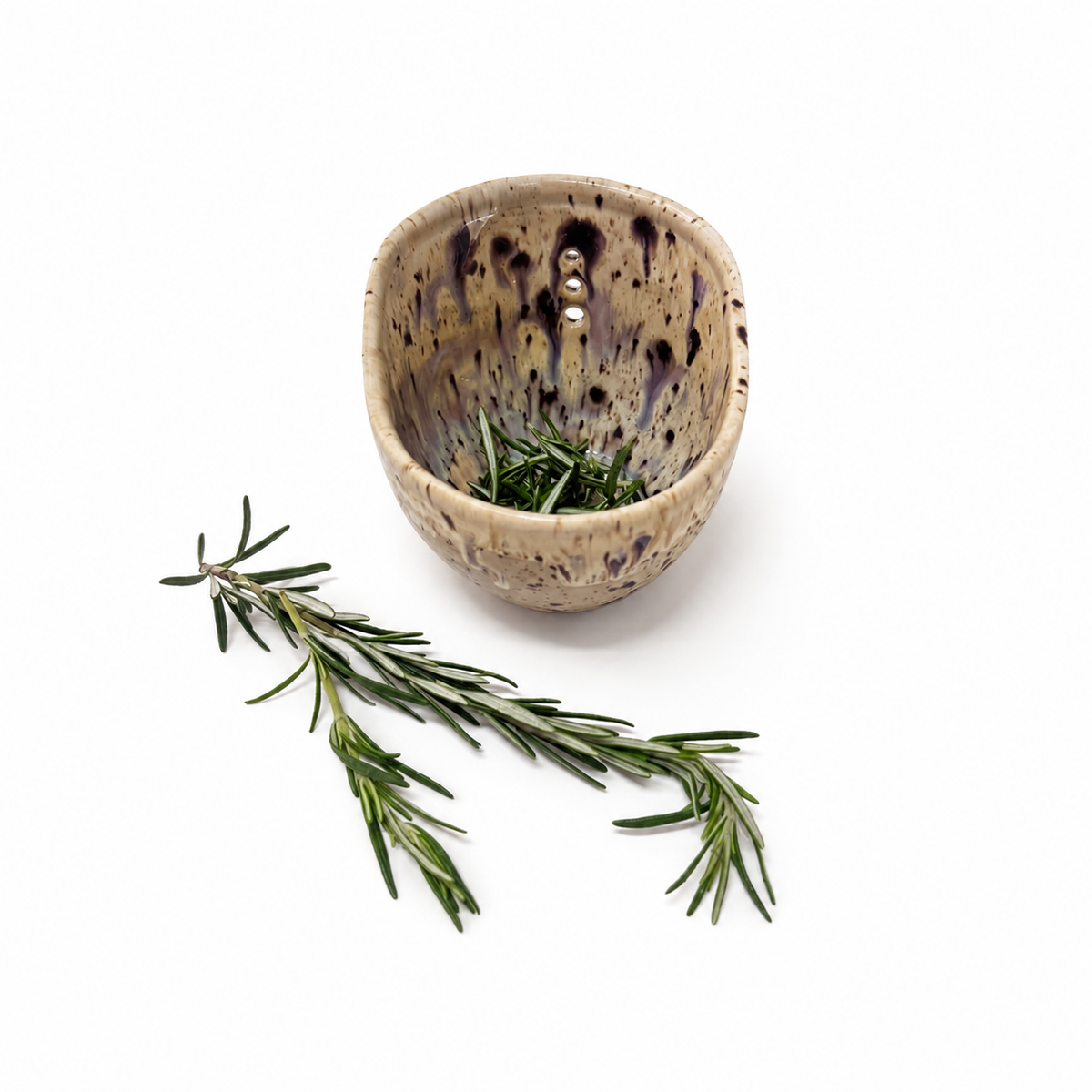Ceramic Herb Stripper