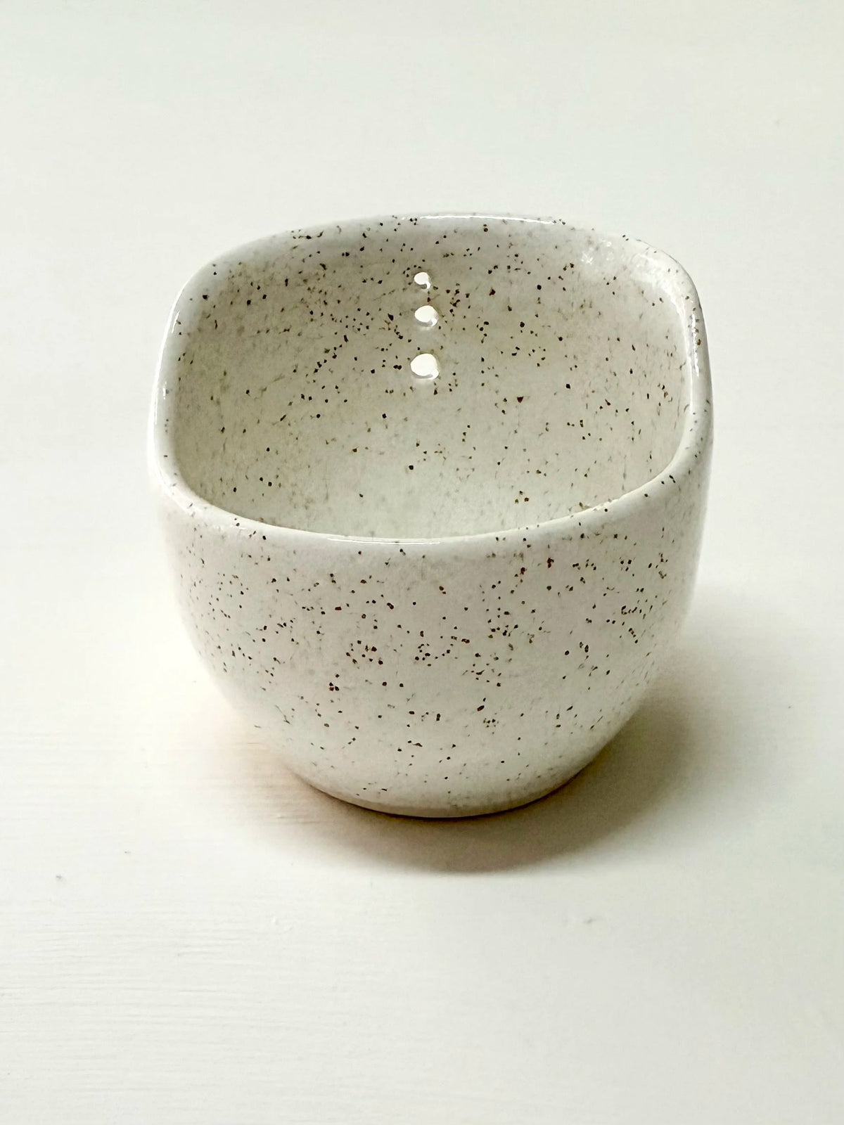 Ceramic Herb Stripper · Speckled Sand
