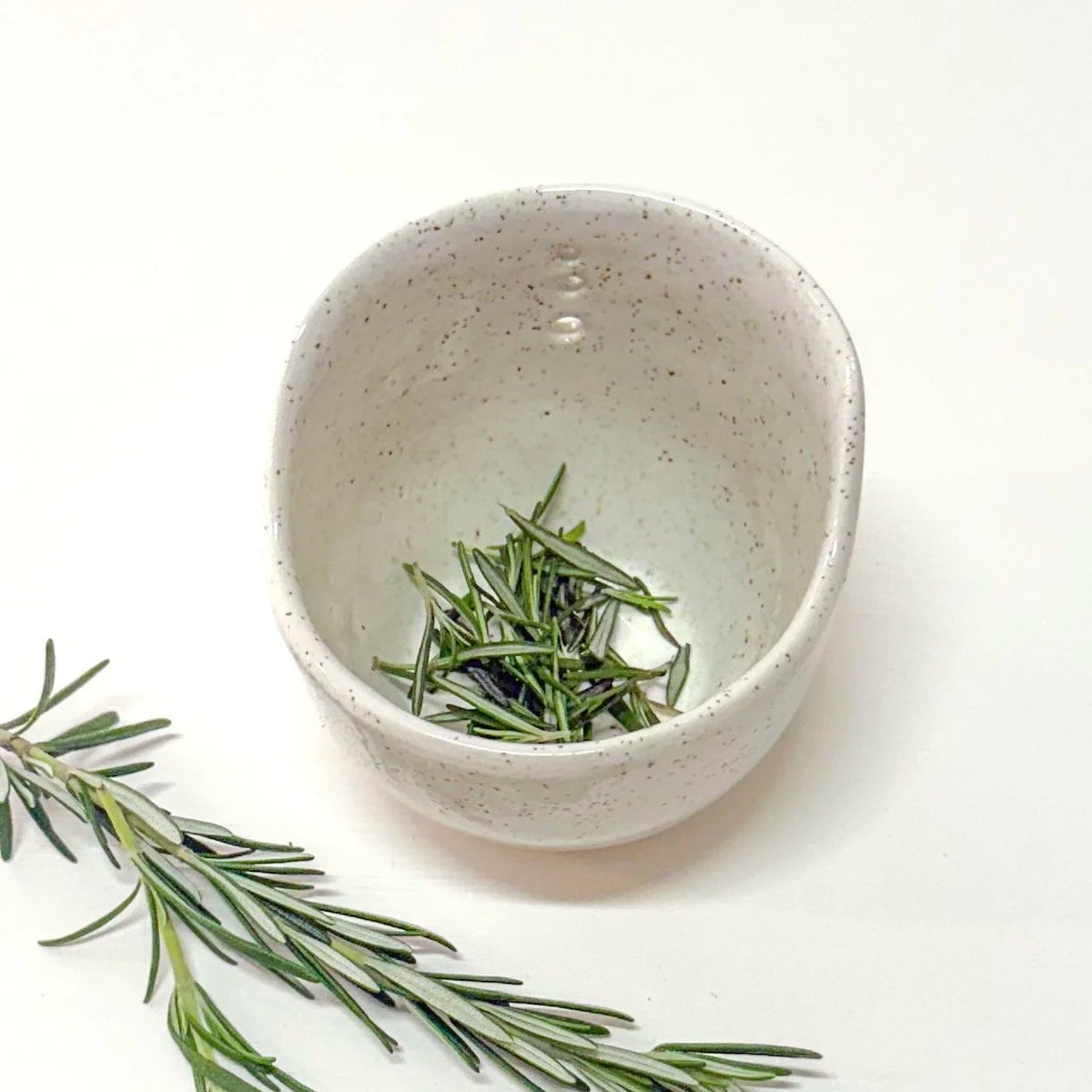 Ceramic Herb Stripper · Abalone