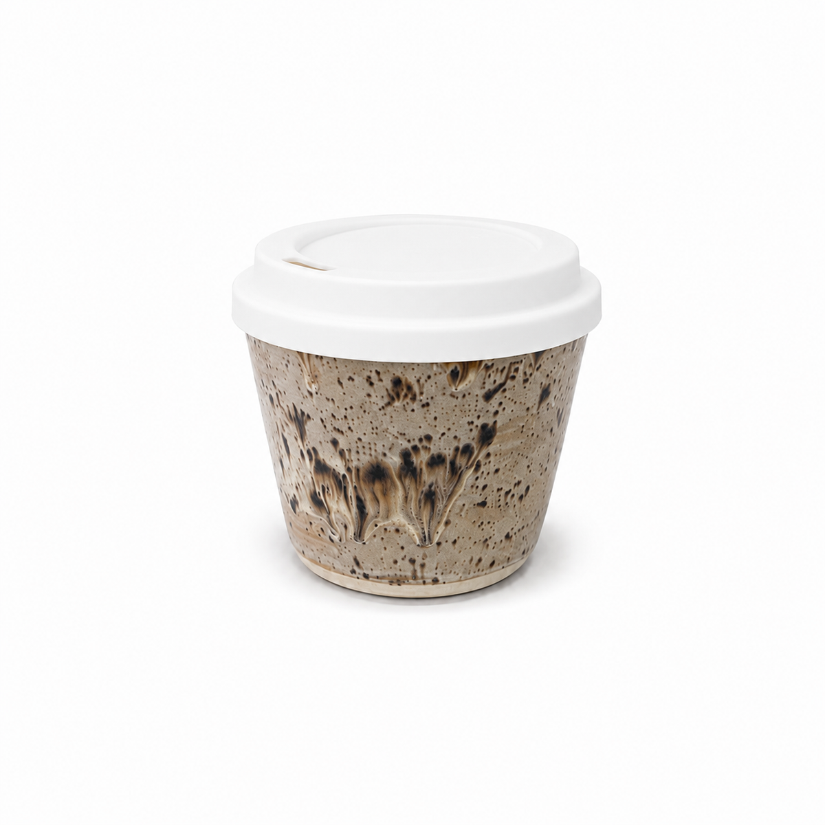 Handmade Ceramic Cup 200ml Straight · Abalone