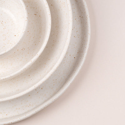 Pasta Bowl · White Speckle